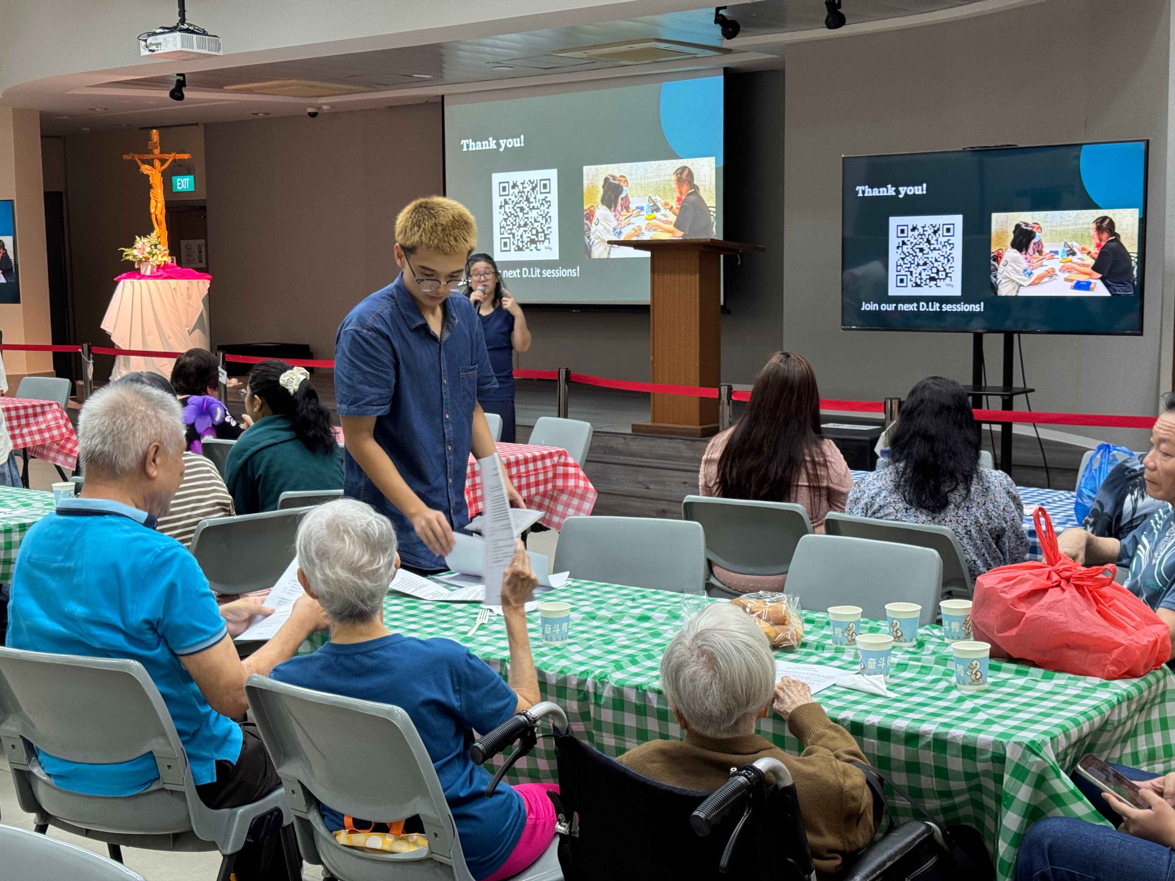 D.Lit x World Day for Grandparents and the Elderly, Church of St Anthony Singapore